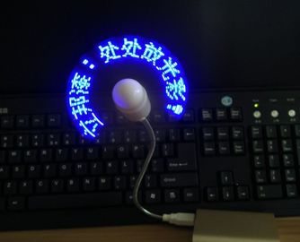 New USB 2.0 Adjustable Mini LED Rechargeable Gooseneck colorful FAN for desktop cool